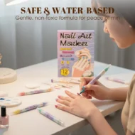 🥳2026 HOT SALE!!💞50K+ SOLD!✨💅🖌️Dual‑Tip Nail Art Pens - Image 4