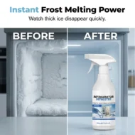 🥳2026 HOT SALE🥳💞50K+ SOLD!❄️💨 50% OFF! Rapid Refrigerator Defroster Spray – Instant frost melting, no scraping. Food safe, easy spray. Save time & energy. 🧊✨ - Image 2