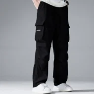 Men's Casual Cargo Pants with Multi-Pockets - Image 4