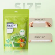 100 pieces. Food-grade elastic food cover - Antibacterial - Image 7