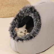 💥Hot sale 🐶🐱Pet Cozy Warm Cave Bed - Image 11