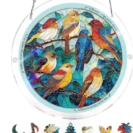 Acrylic Sunset & Sea Jigsaw Puzzle Window Hanging - Image 27
