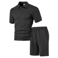 💞50K+ SOLD!💥🩳Men's Diamond Print 2-Piece Set – Ready in seconds! Soft, breathable top with easy shorts. No fuss, just style. Perfect for garden BBQs or coffee dates. - Image 16