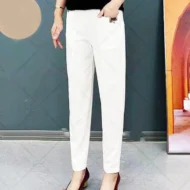 ⏰Limited Sale 50% OFF🔥Women's Elastic Waist Cotton Pants - Image 3