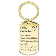 🎁Hot Sale 49% OFF🔥Engraved Inspirational Stainless Steel Keychain - Image 10