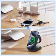 Foldable 3-in-1 15W Fast Wireless Charger - Image 3