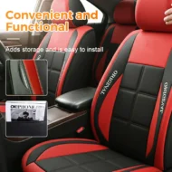 All-Season Full-Coverage Leather Car Seat Cover - Image 6