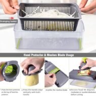 🎁 MOTHER’S DAY SALE 50% OFF!!! 🧑‍🍳Multi-Knife™ | Multi-function vegetable cutter | 16-piece set🥗 - Image 4