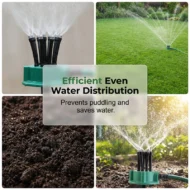 360° Coverage Precision Garden Irrigation Sprinkler - Image 6