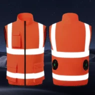 Summer Cooling Work Jacket with Reflective Strips – Sun Protection & Ventilated Safety Gear - Image 6