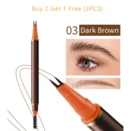 Dual-Ended 2-Fork Liquid Eyebrow Pen - Image 12