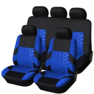 Car Seat Cover Set with Tire Tread Pattern - Image 13
