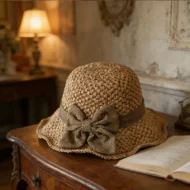 💥Hot Sales-49% OFF🔥Elegant Woven Straw Sun Hat with Bow - Image 12
