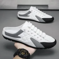 Men’s Breathable Mesh Slip-On Half Slippers-50%OFF - Image 15