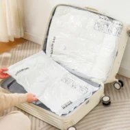 Reusable Vacuum Compression Bag for Clothes Storage - Image 3