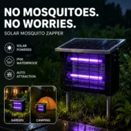 🦟 50% OFF NOW! ☀️Solar-Powered Outdoor Bug Zapper– Indoor & Outdoor, Waterproof & Chemical-Free for Effective Protection 🏠 - Image 12