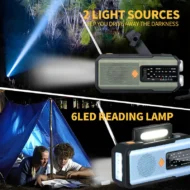 Solar Hand-Crank Emergency Weather Radio - Image 5