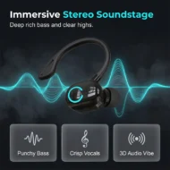 Wireless Earhook Bluetooth 5.2 Earbud Stereo Sports Earphone - Image 5