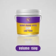 Water-Based Shiny Gold Leaf Paint - Image 9