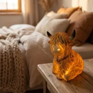 Cute Highland Cow Night Light - Image 4