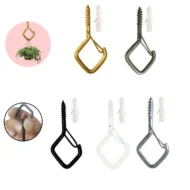 🛠️50% OFF NOW! 🔒 20Pcs Square Snap Clips Hooks – Secure Lock, Versatile & Durable for Bonsai, Lights & Decor ✨ - Image 9