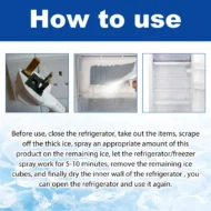 🧊 BUY 2 GET 1 FREE! ✨ Fridge De-Icer Spray - Melts Ice Fast & Prevents Frost, Safe for All Appliances ❄️📦 - Image 10