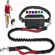 Adjustable Hands-Free Dog Lead with Waist Bag - Image 15