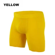 Men's Mid-Waist Stretch Sports Flat Briefs - Image 12