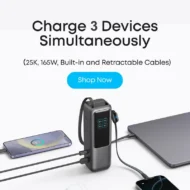 Portable Charger with Built-in Cable - Image 3