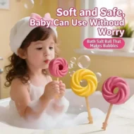 🍭Reusable Cute Lollipop Bath Bomb,Colorful Bubble Bath Ball for Fun Bath Time - Image 9