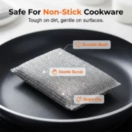 Multi-Purpose Dual-Sided Kitchen Cleaning Sponges - Image 3