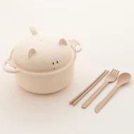 🔥While Supplies Last 40% OFF!🎉 1300ml Instant Noodle Bowl Set with Lid & Cutlery - Image 11