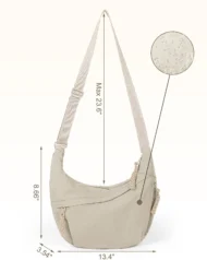 💥2025 New - Special Price $19.99!!✨️👜Multifunctional Anti-theft Crossbody Hobo Bag - Image 7