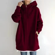 💥Limited Time Special Offer 50% off🔥Women's Autumn/Winter Zipper Hooded Sweater - Image 6