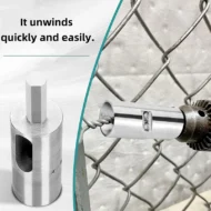 9-Gauge Fence Wire Twister for 3-Jaw Drill Chuck - Image 2