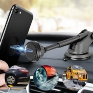 Car Magnetic Phone Mount with Telescopic Rod - Image 5