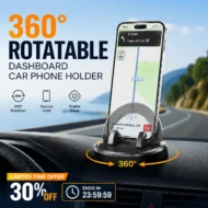 360° Rotatable Dashboard Car Phone Holder - Image 5