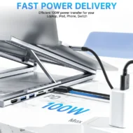🏆50% OFF🏆 USB-C Docking Station Laptop Stand with 4K HDMI⚡ - Image 6