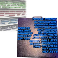 🔥Last Day Sale 49%🔥3D Printed Magnetic Toolbox Drawer Labels - Image 12