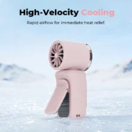 Portable Clip-On Fan with LED Display - Image 3