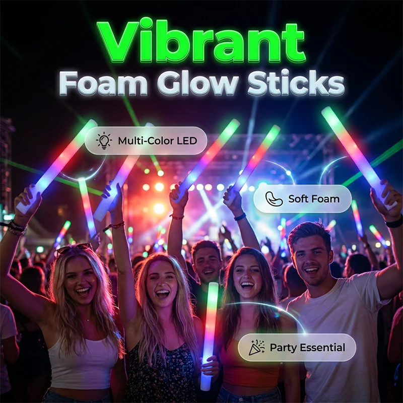 Bright LED Foam Glow Stick
