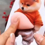 💞50K+ SOLD! 🔥🔥50% OFF!🎁🎁3D Cute Shiba Inu Self-Adhesive Door Stopper & Stress Ball