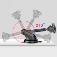 Car Magnetic Phone Mount with Telescopic Rod - Image 7