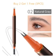 Dual-Ended 2-Fork Liquid Eyebrow Pen - Image 13