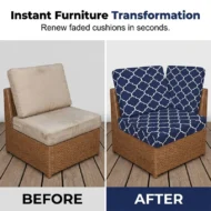 🛋️ LIMITED-TIME 50% OFF! ✨ Patio Sofa Cushion Cover – Stretch, Water-Resistant ✨ - Image 20