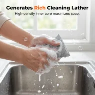 Multi-Purpose Dual-Sided Kitchen Cleaning Sponges - Image 5