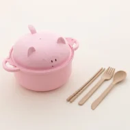 🔥While Supplies Last 40% OFF!🎉 1300ml Instant Noodle Bowl Set with Lid & Cutlery - Image 13