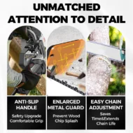 🔥Half price today Ends soon🔥Angle Grinder Converted Electric Chainsaw Kit - Image 6