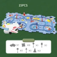 🎁Hot Sale 49% Off🔥Children's Educational Puzzle Track Car Play Set🚗 - Image 12