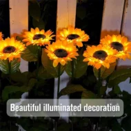 🌻46% OFF FLASH SALE ! Sunflower Solar Lights – Glowing Decor for Garden ✨🌿【Hurry Up】 - Image 7